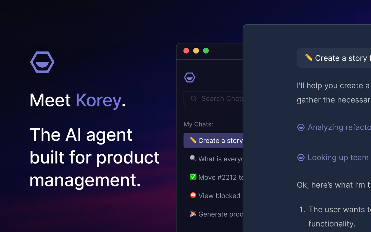 Introducing Korey, Shortcut's AI Product Manager