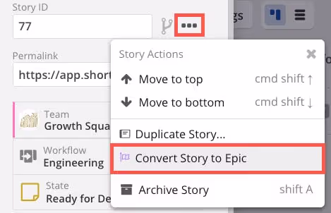 Shortcut Hierarchy