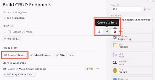 Shortcut Hierarchy