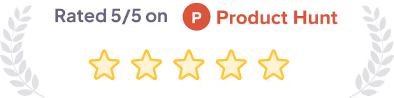 Product Hunt star rating