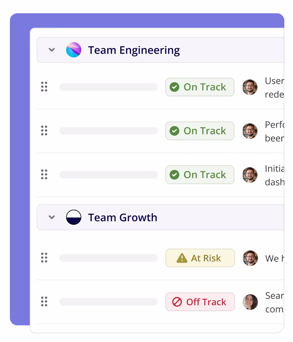 Roadmap view in Shortcut
