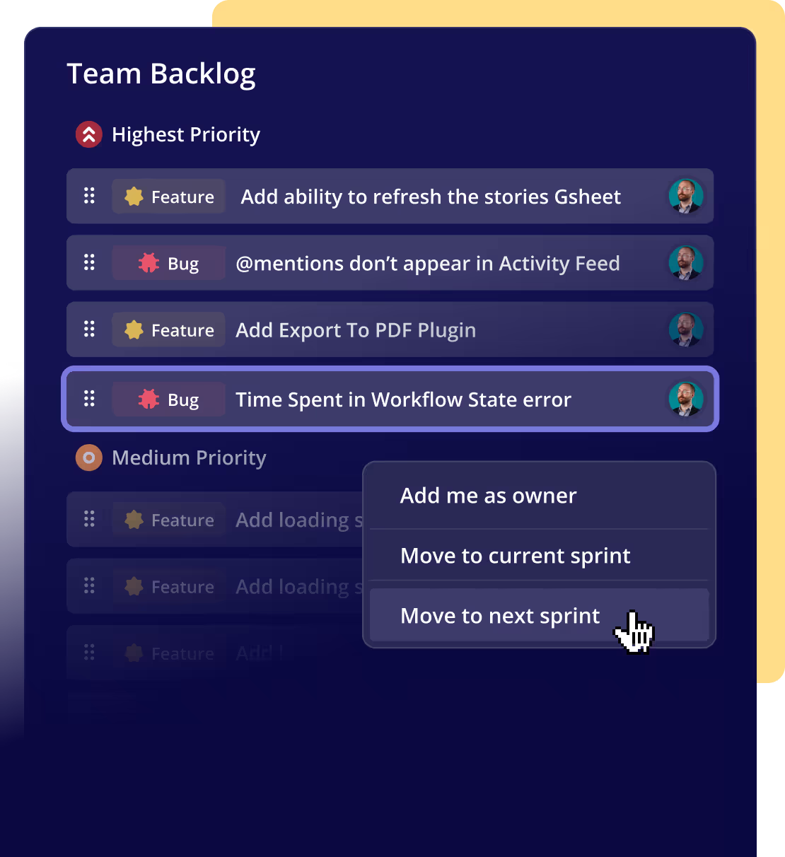 Sprint planning and iterations in Shortcut